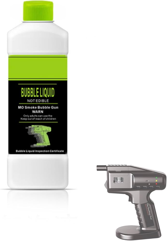 Bubble Liquid - Smoke and Bubble Gun