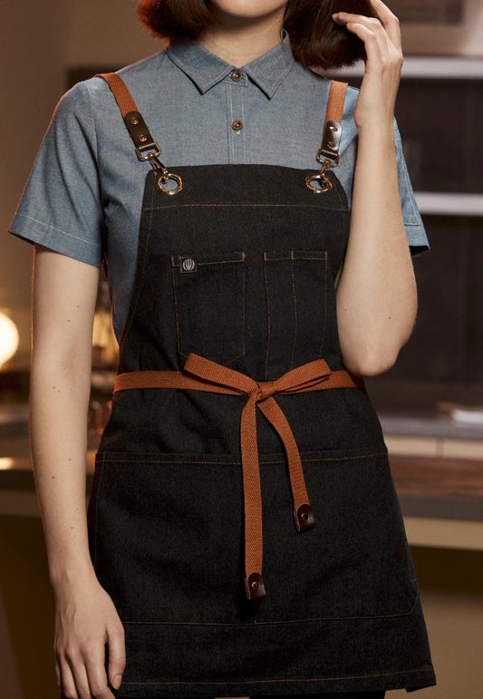 BARISTA APRON - LEATHER STARP