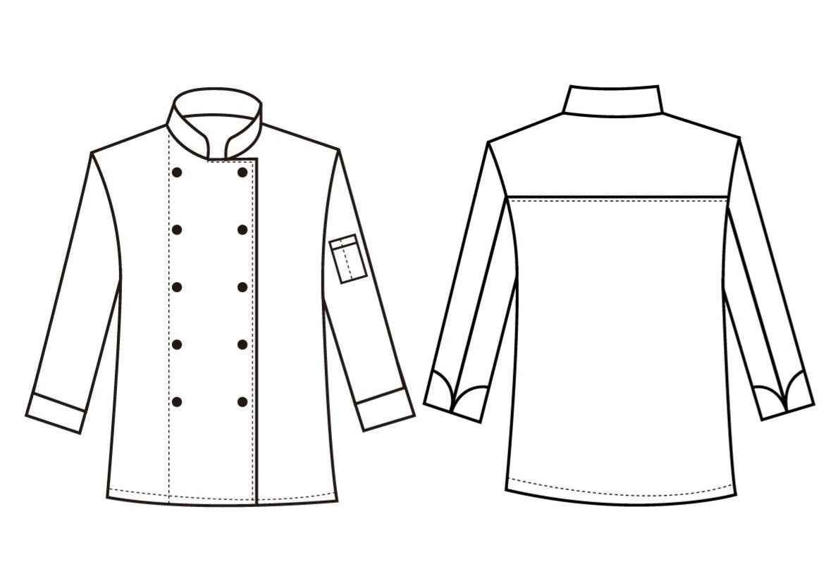 Female Chef Jacket - White CJ-TCL1805