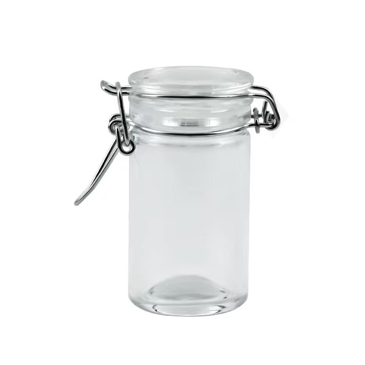GLASS CLIP JAR 50ML