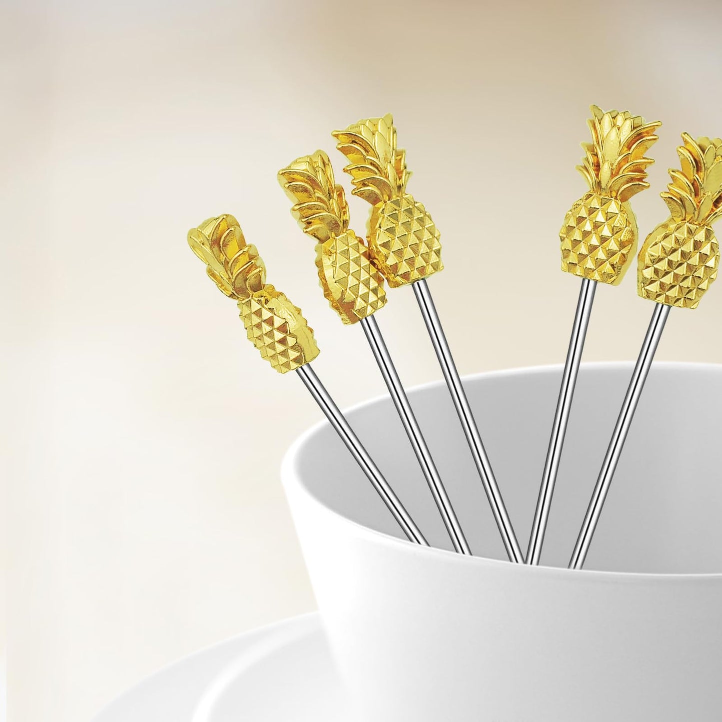 Pineapple Drink Skewers