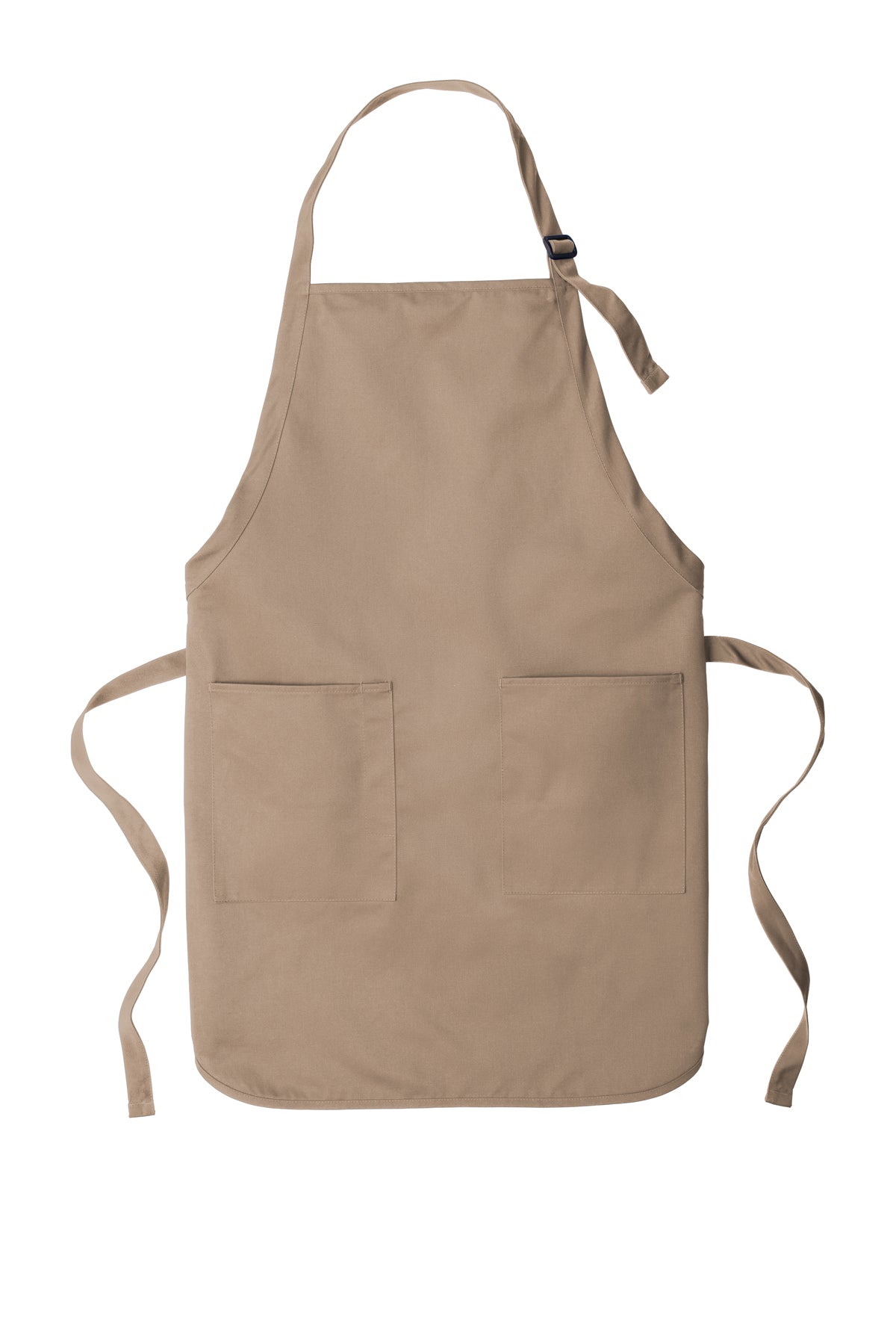 Khaki Halter Long Apron - TAL2002-6