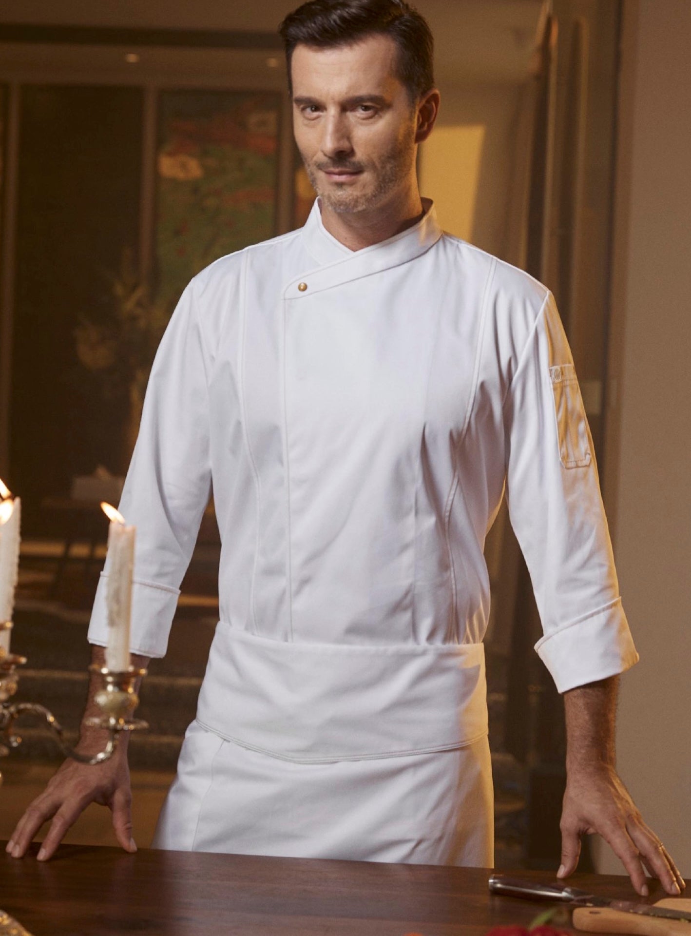 CJ-AL6613 CHEF JACKET
