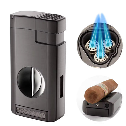 CIGAR LIGHTER - TRIPLE FLAME