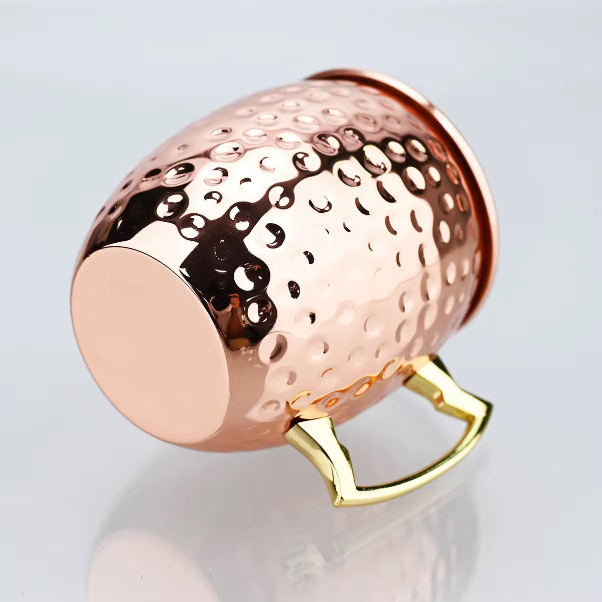 COPPER MULE MUG - HAMMERED STYLE