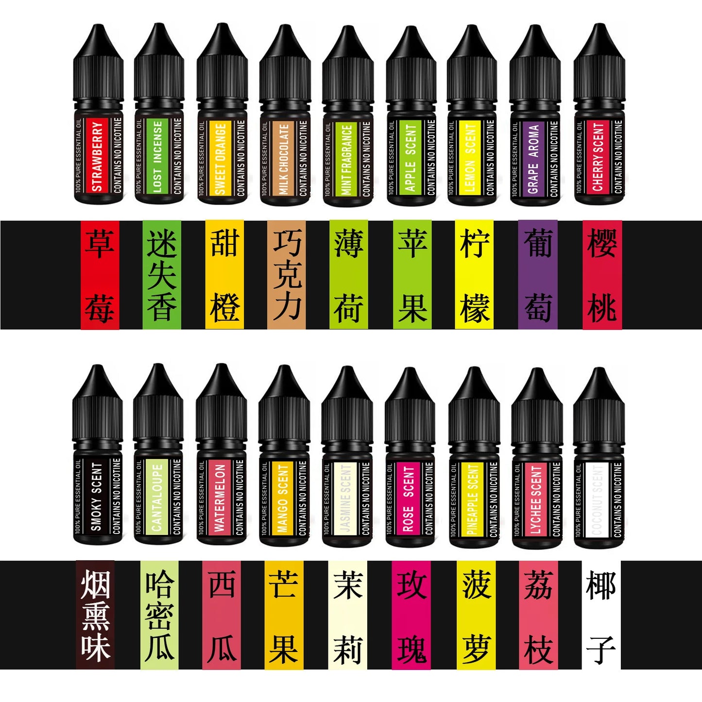 Essential Oil Flavors - Bubble and Smoke Gun