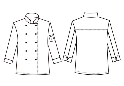 Female Chef Jacket - White CJ-TCL1805